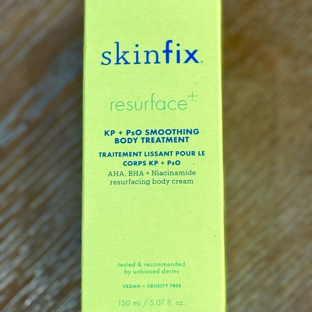 Skinfix Resurface+ KP + PsO Smoothing Body Treatment - Lime Green